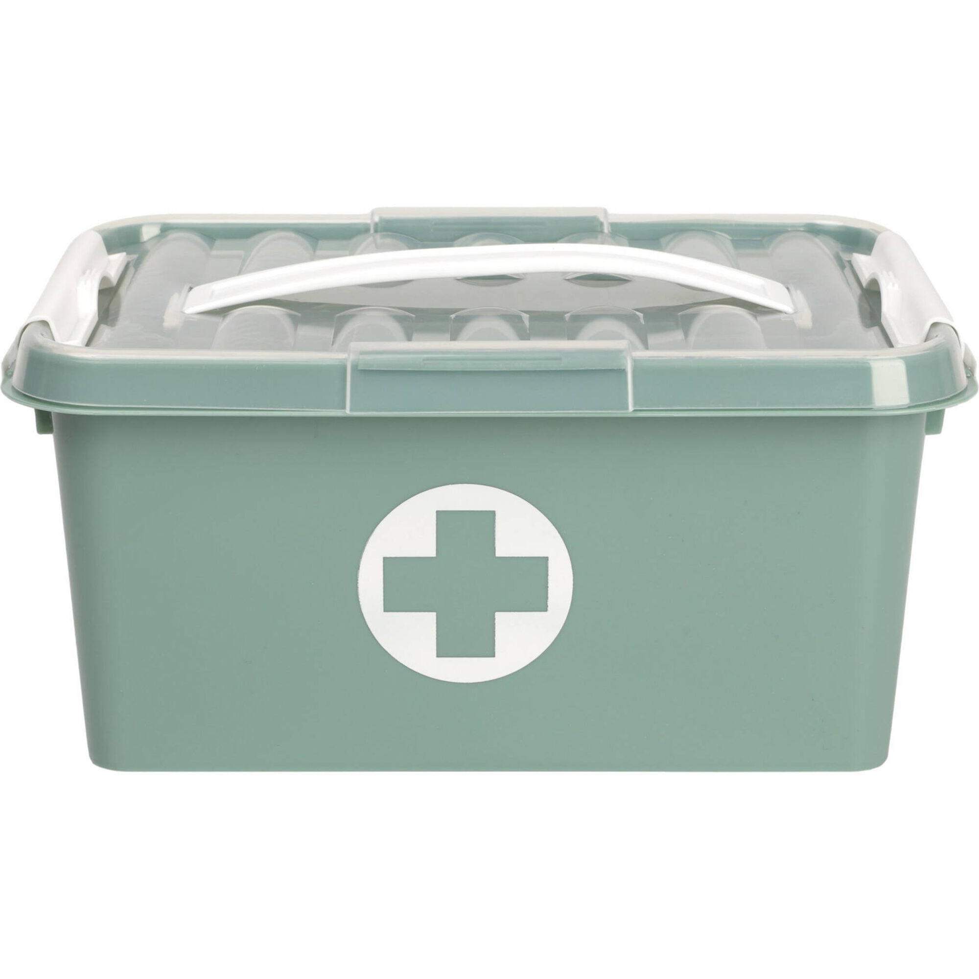 Caixa Medicamentos 30,5x20,5x14cm Verde Kasa