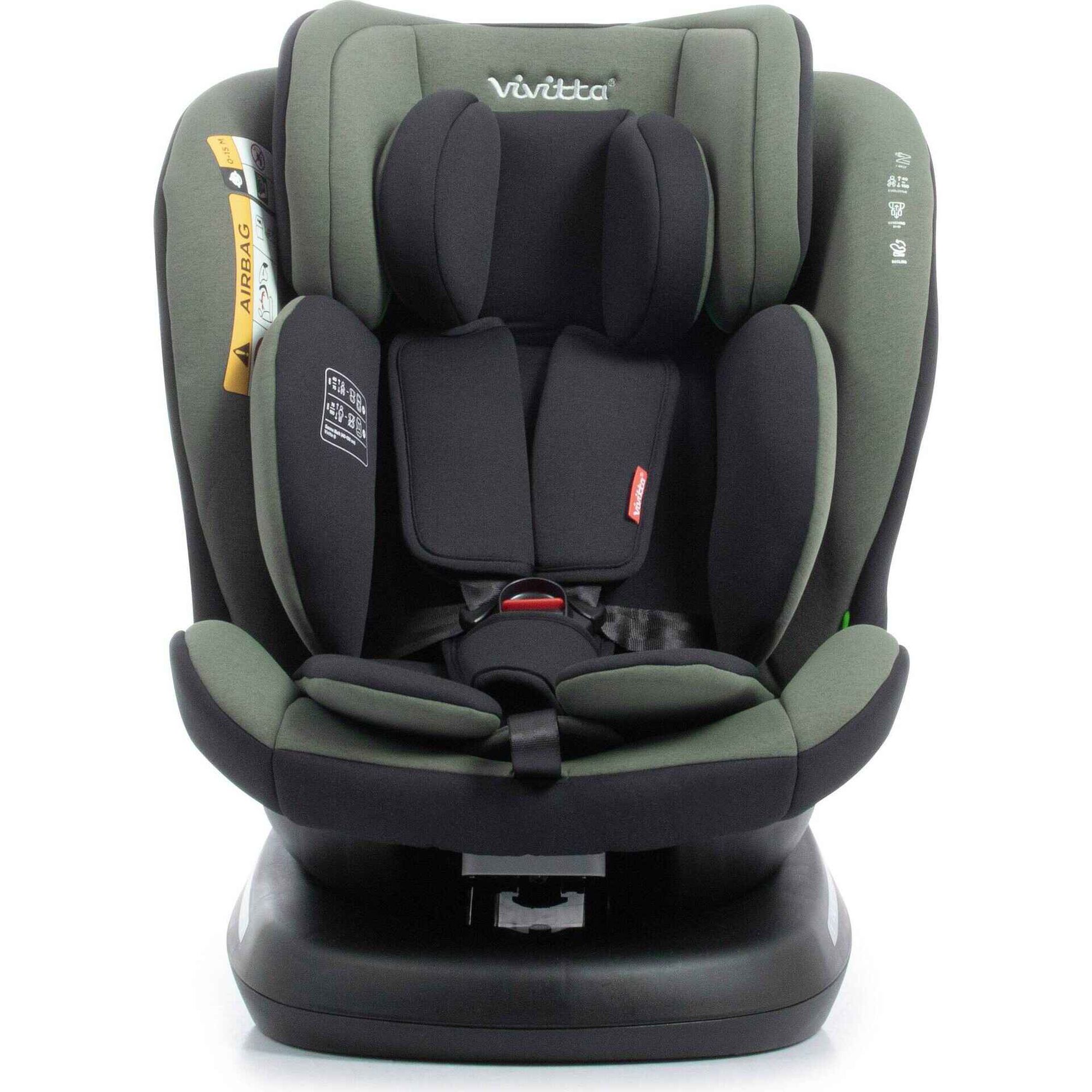 Cadeira Auto I-Size 40-150cm Sanna Ibelt Verde Vivitta