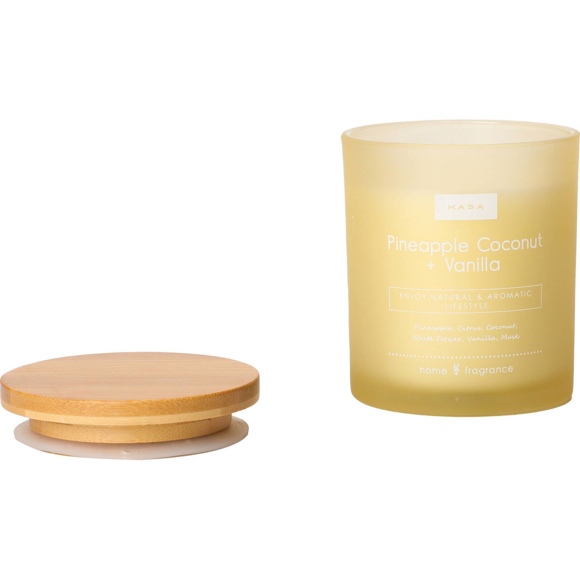 Vela em Copo com Tampa 206g Verde