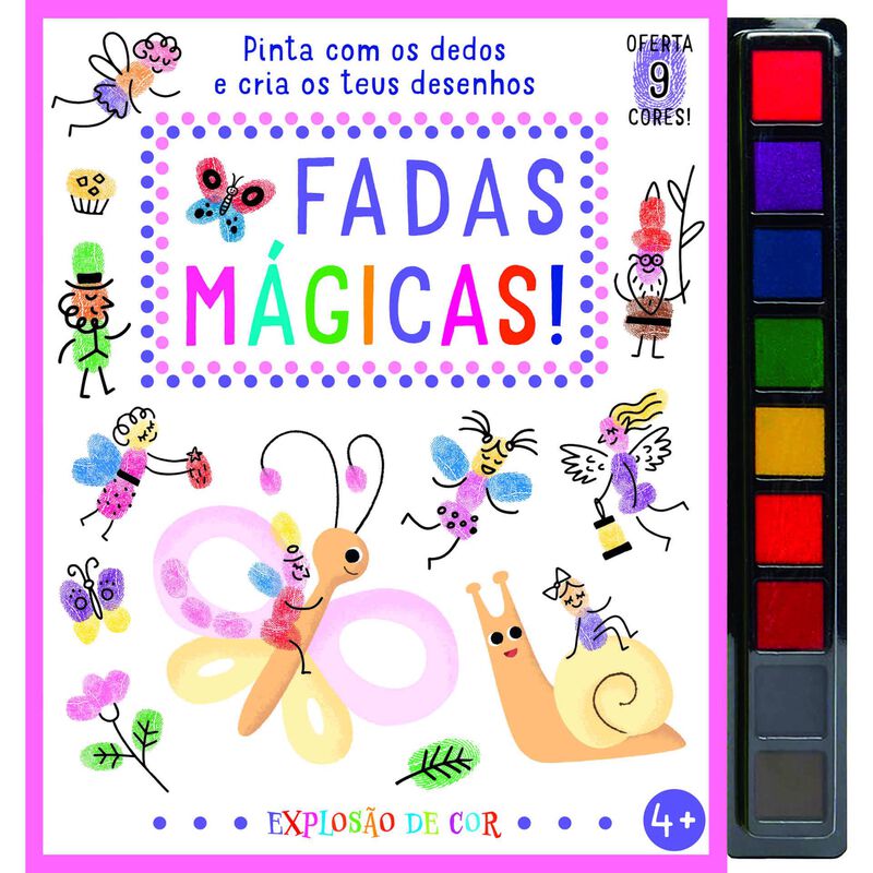 Explosão de Cor - Fadas Mágicas! de Elizabeth Golding