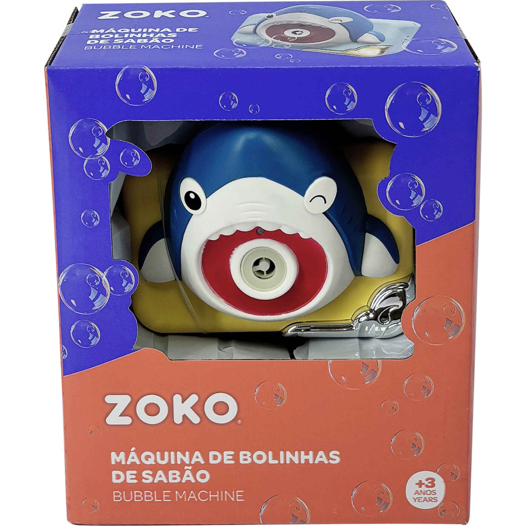 M&aacute;quina Fotogr&aacute;fica Bolinhas de Sab&atilde;o