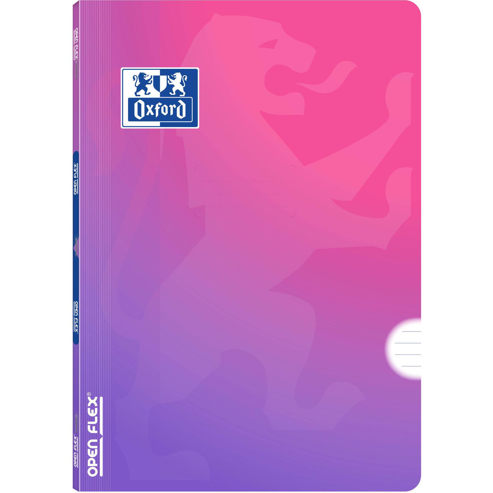 Caderno Agrafado Openflex A4 Pautado Gradient (v&aacute;rias cores) Oxford