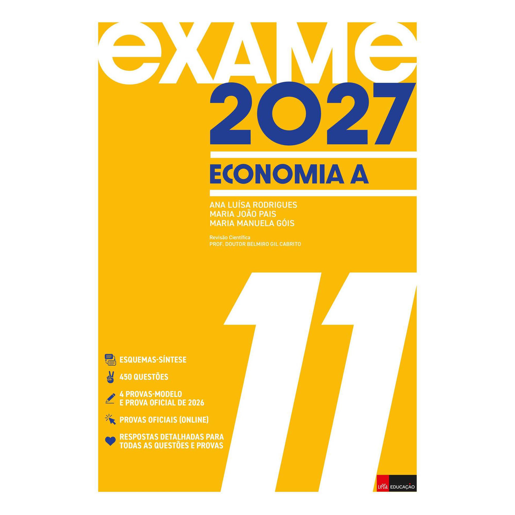 Exame 2027 - Economia A - 11.&ordm; Ano