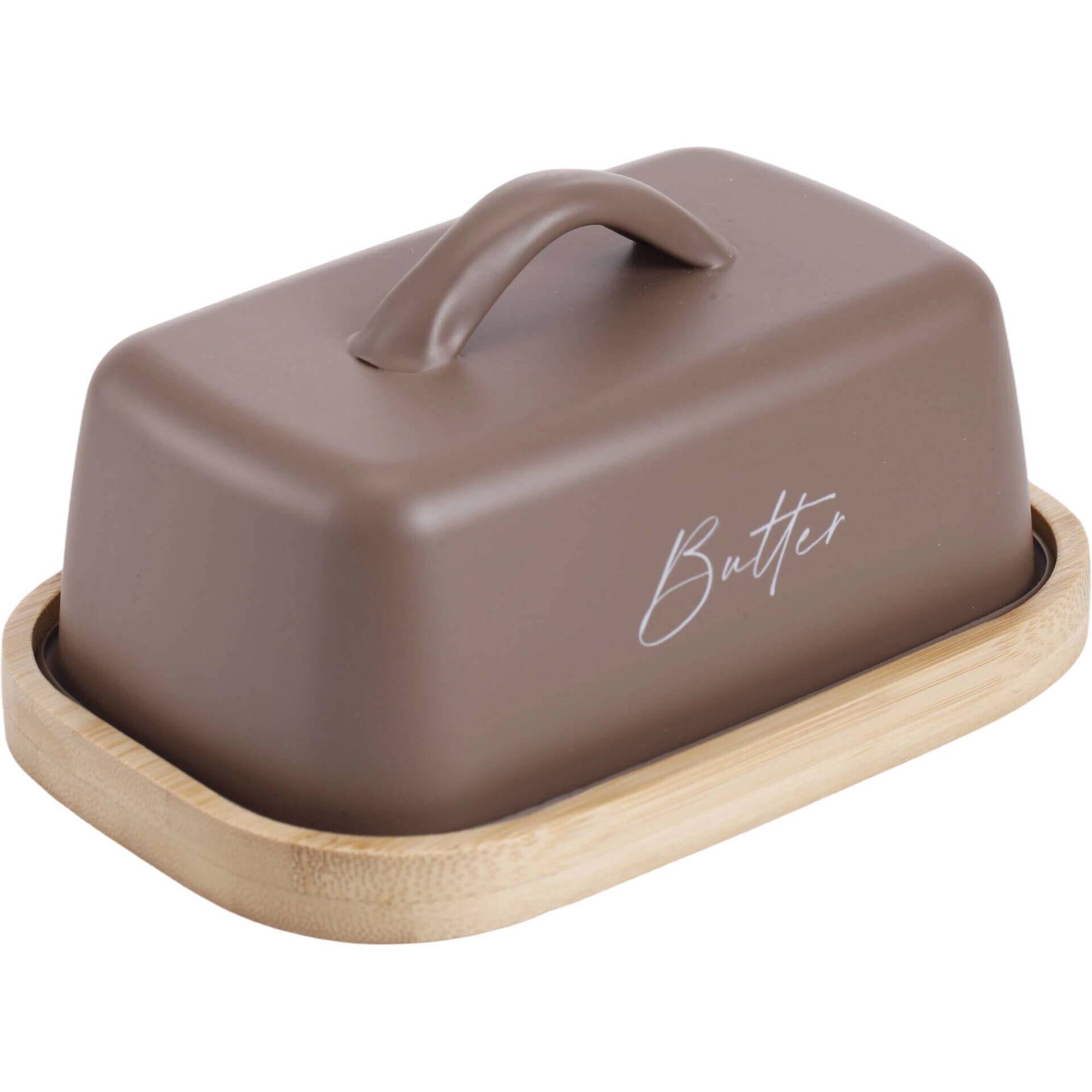 Manteigueira Flora Mocha Kasa