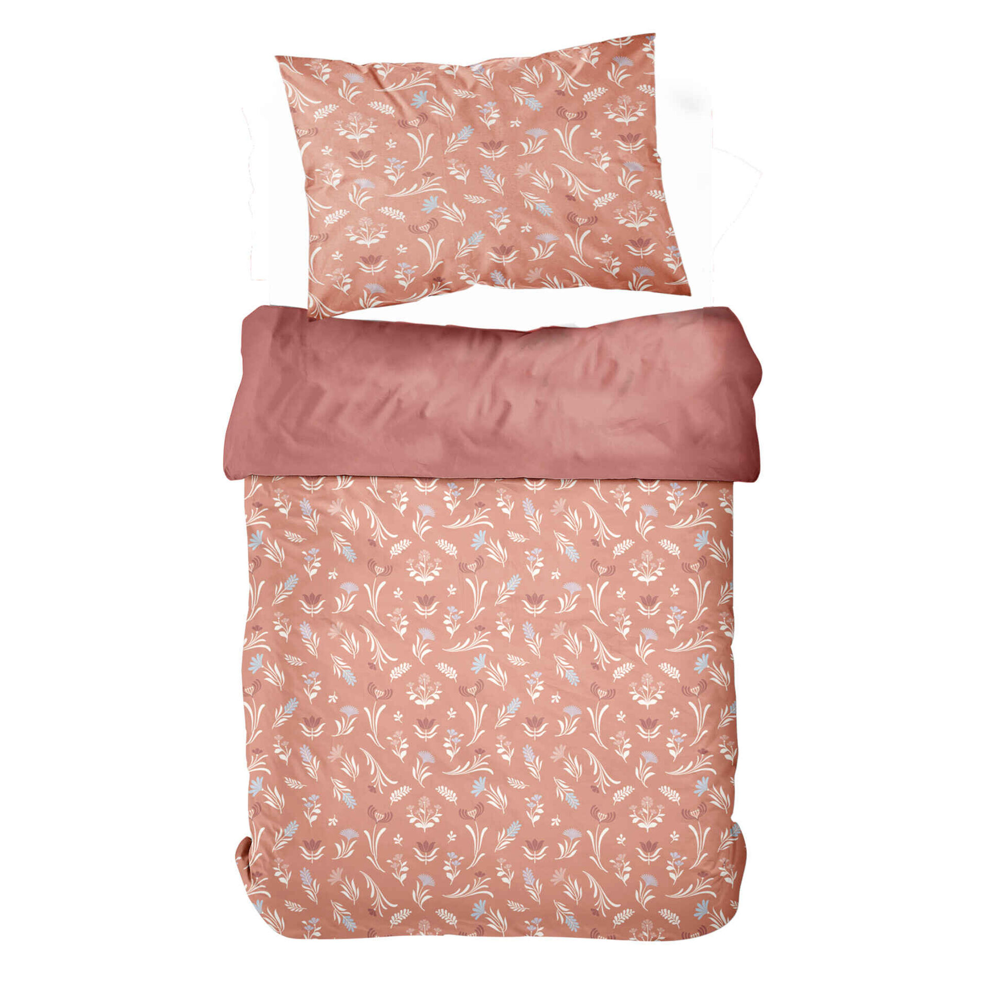 Conjunto Capa Edredão Algodão Plantópia