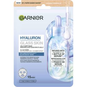 M&aacute;scara Facial Hyaluron Glass Skin Garnier