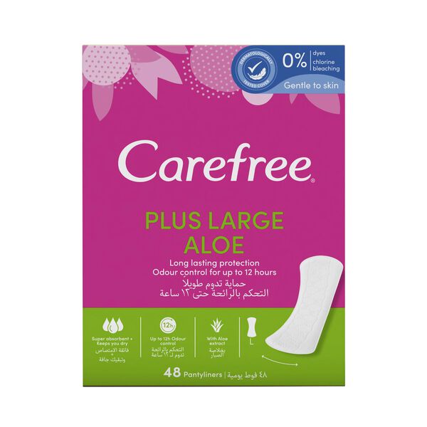 Pensos Diários Maxi Aloe Carefree