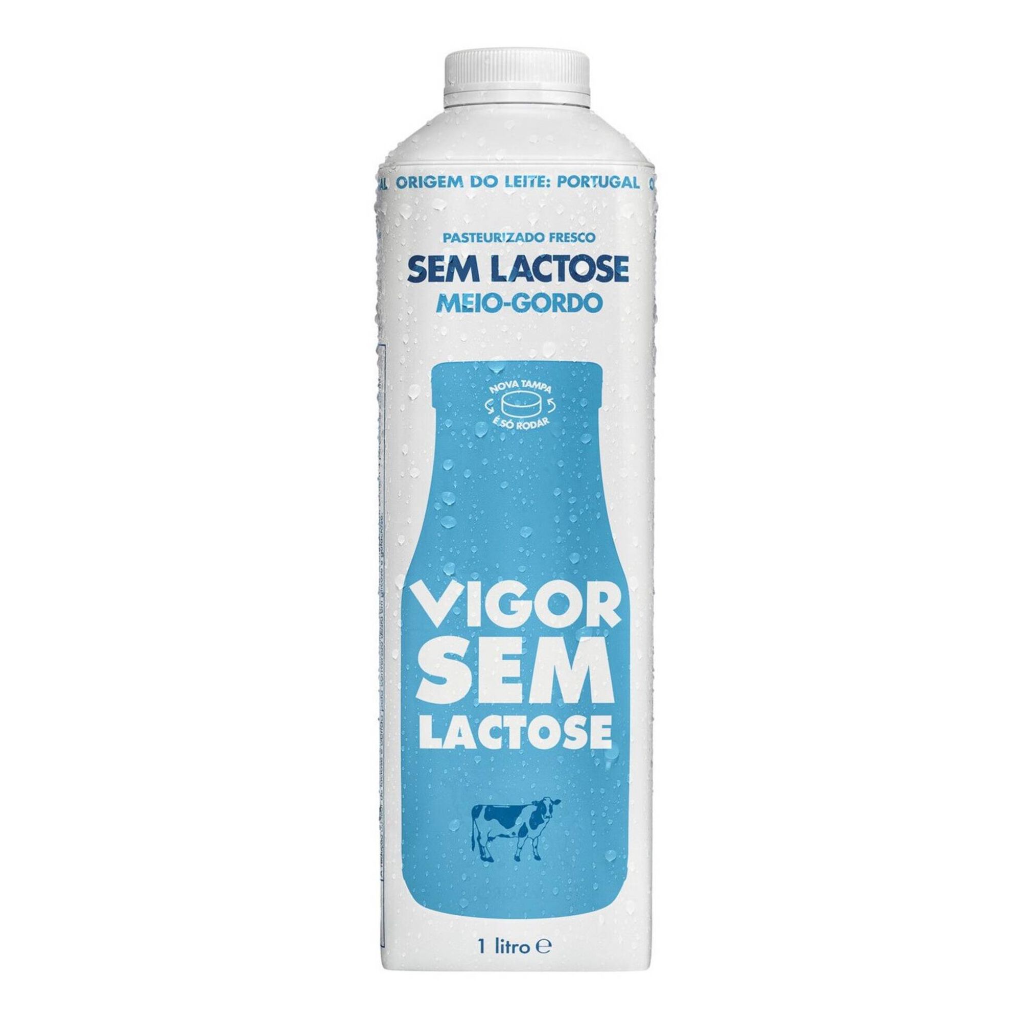 Leite Meio Gordo Fresco sem Lactose Vigor