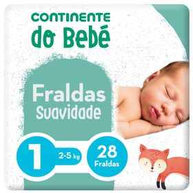 Fraldas Suavidade 2-5kg T1