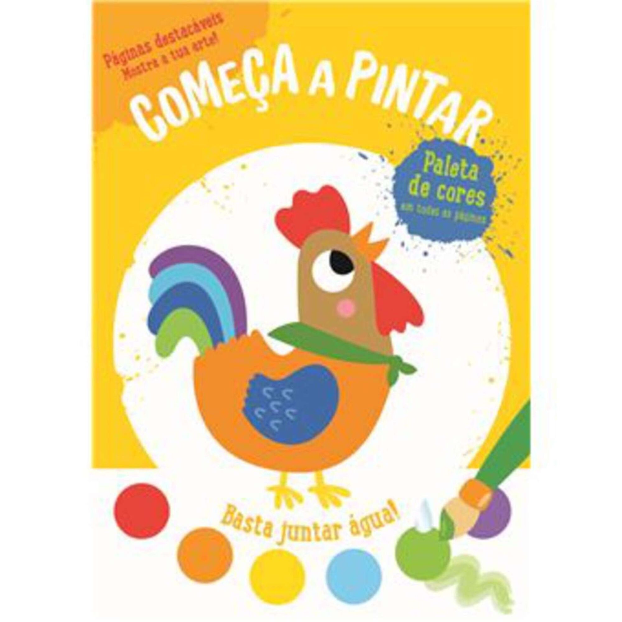 Começa a Pintar - Galinha Começa a Pintar - Galinha