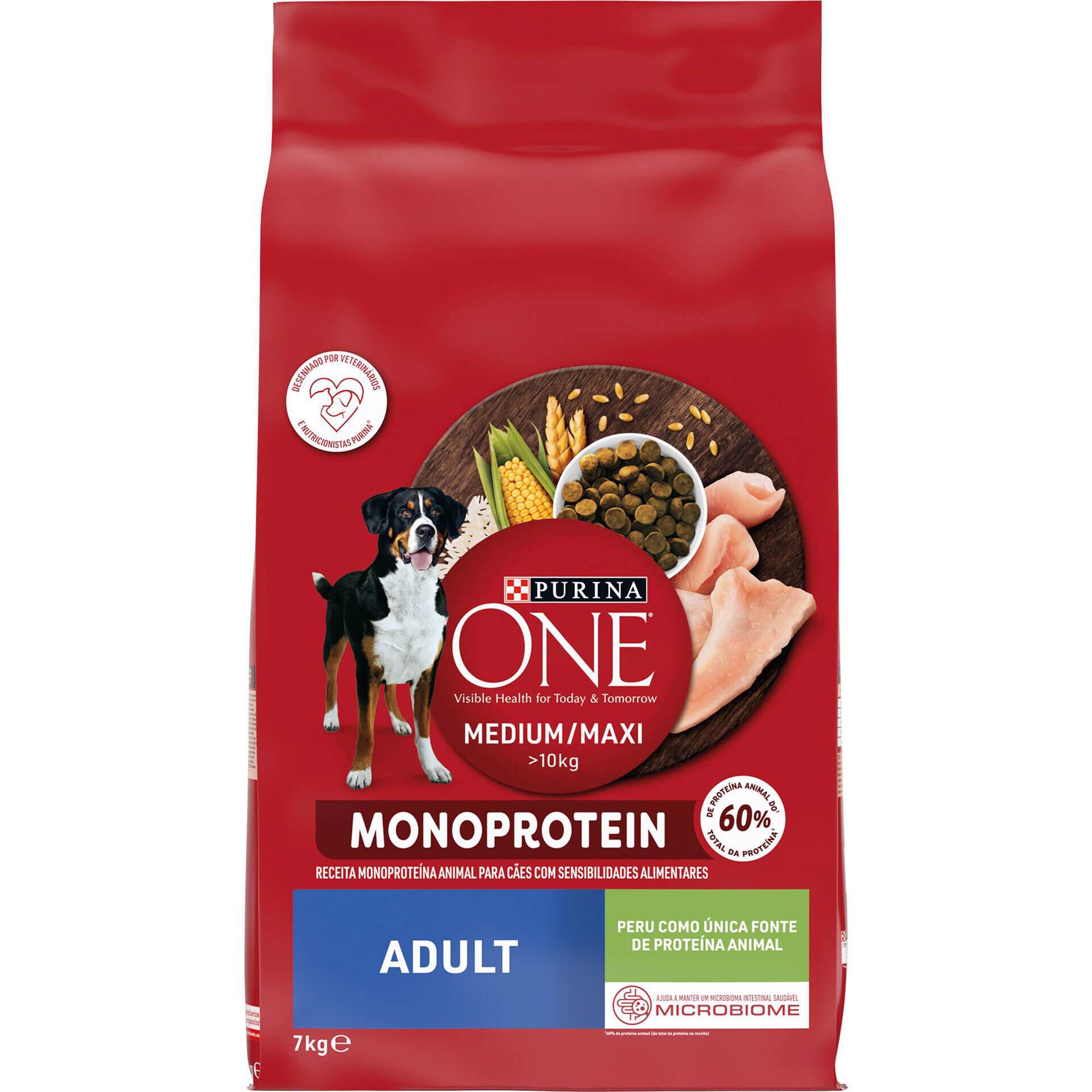 Ra&ccedil;&atilde;o para C&atilde;o Adulto M&eacute;dio e Maxi Monoprote&iacute;na Purina One