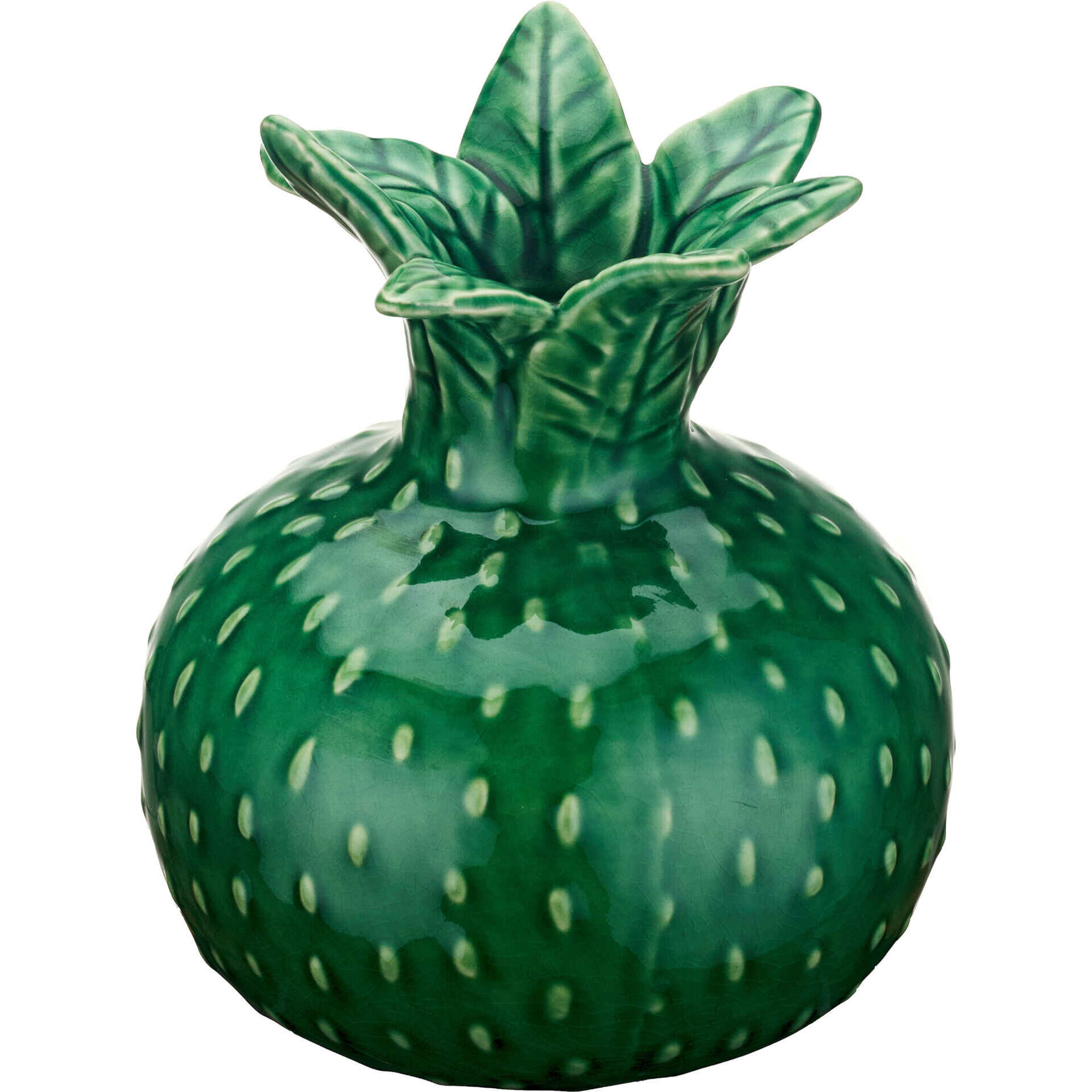 Jarra Rebento Grande 16,5x18,6cm Verde Kasa