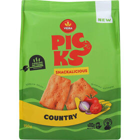 Snacks Bolachas Picks Country Vieira