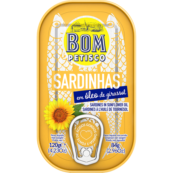 Sardinha em Óleo Bom Petisco