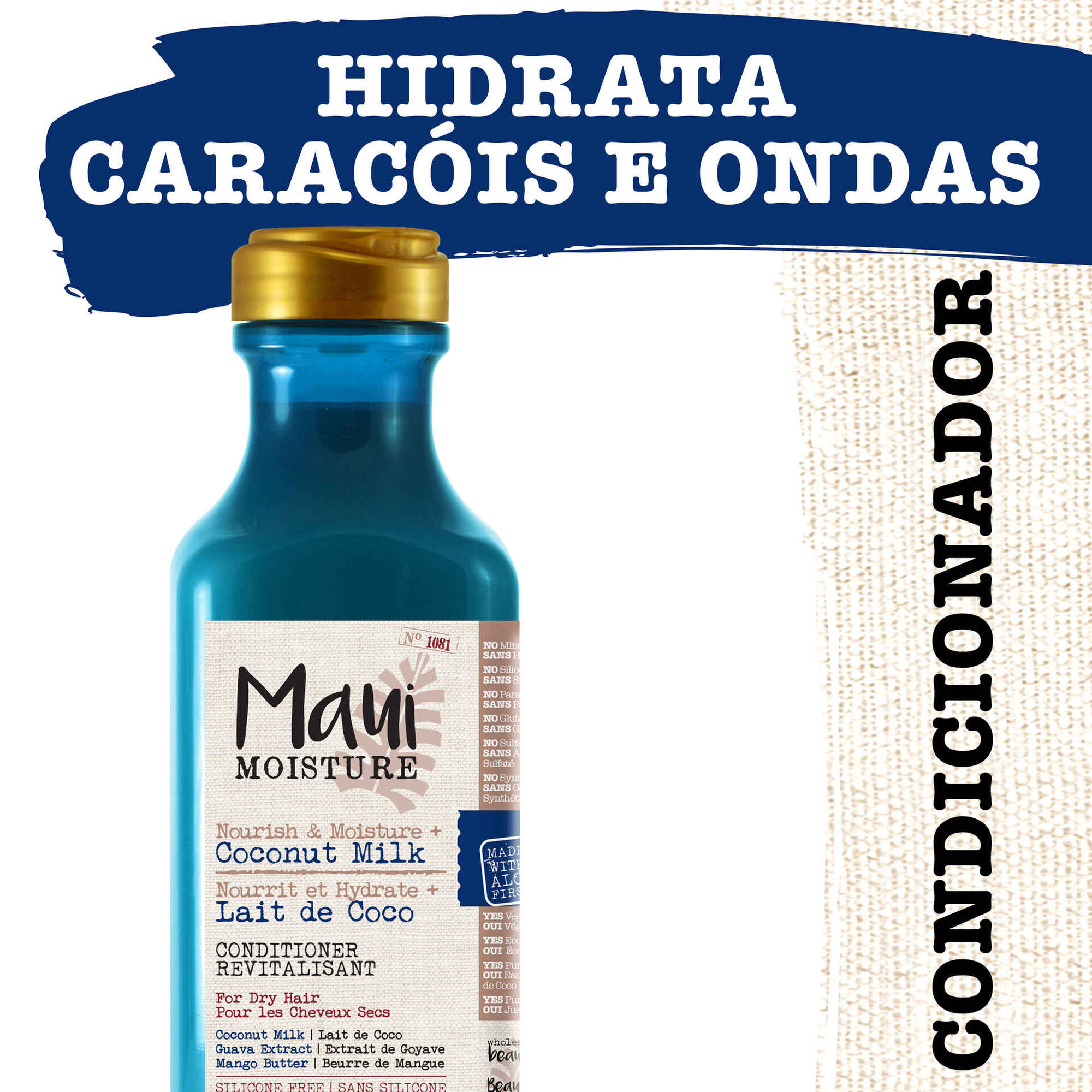 Condicionador Nutre e Hidrata Leite de Coco