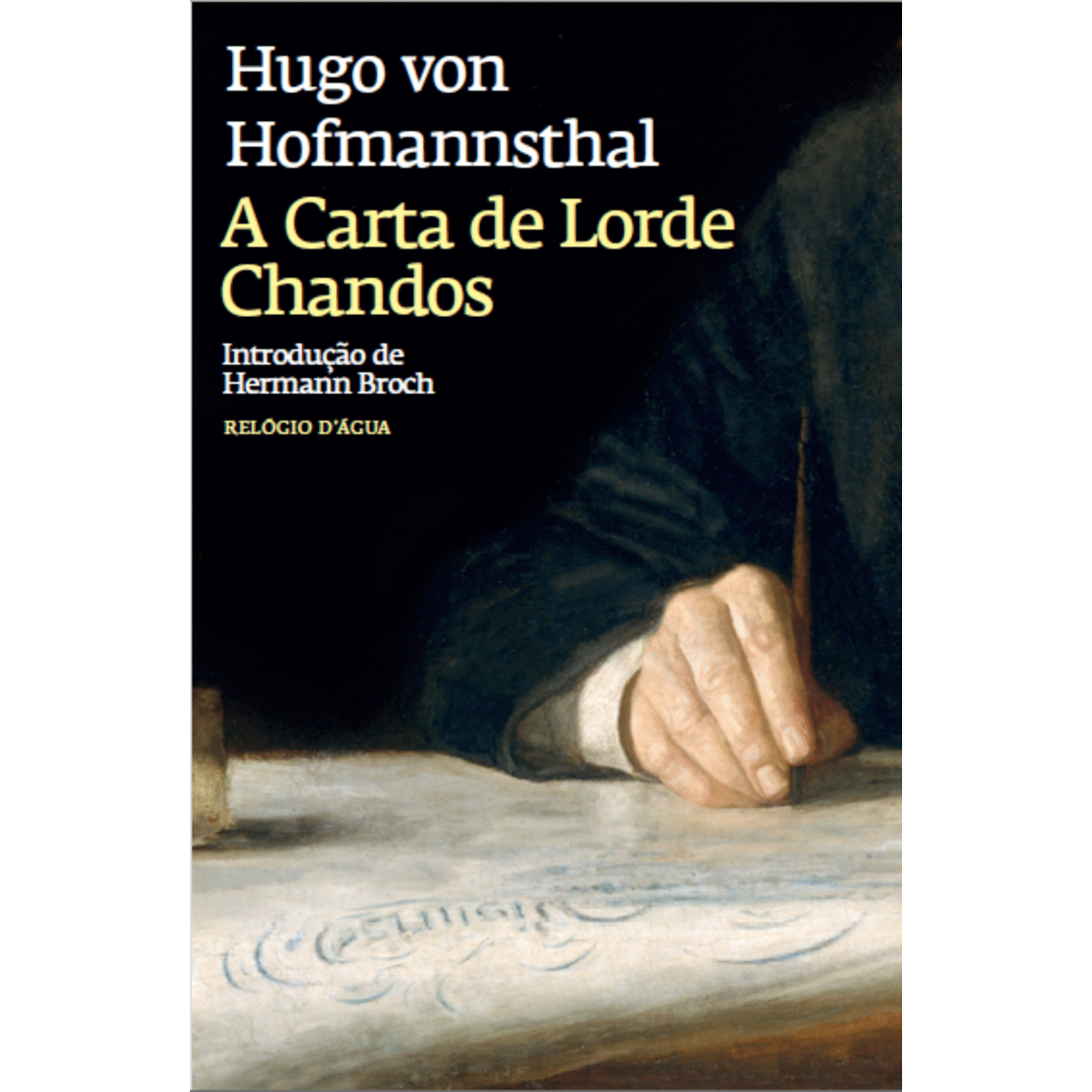 A Carta de Lorde Chandos de Hugo von Hofmannsthal