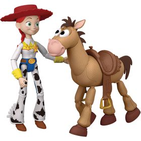 Disney - Conjunto de 2 Figuras Toy Story Jessie e Bullseye (v&aacute;rios modelos)