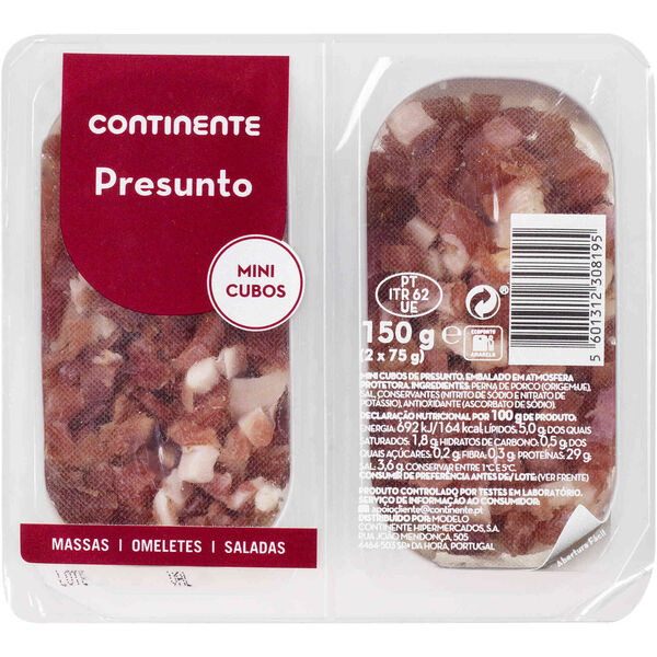 Presunto Mini Cubos Continente