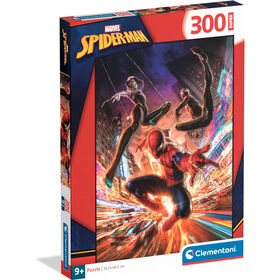 Clementoni - Puzzle Marvel Spiderman 300 pe&ccedil;as