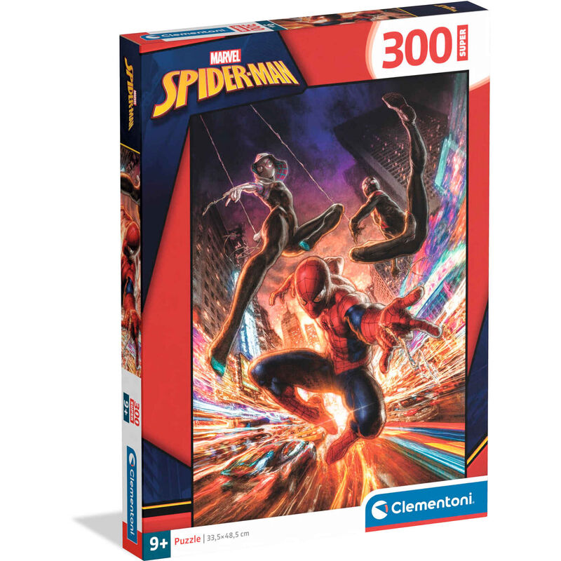 Clementoni - Puzzle Marvel Spiderman 300 peças