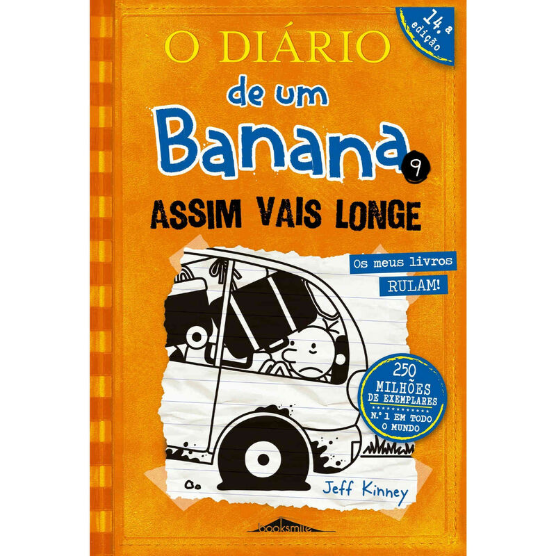 O Diário de um Banana 9 - Assim Vais Longe de Jeff Kinney