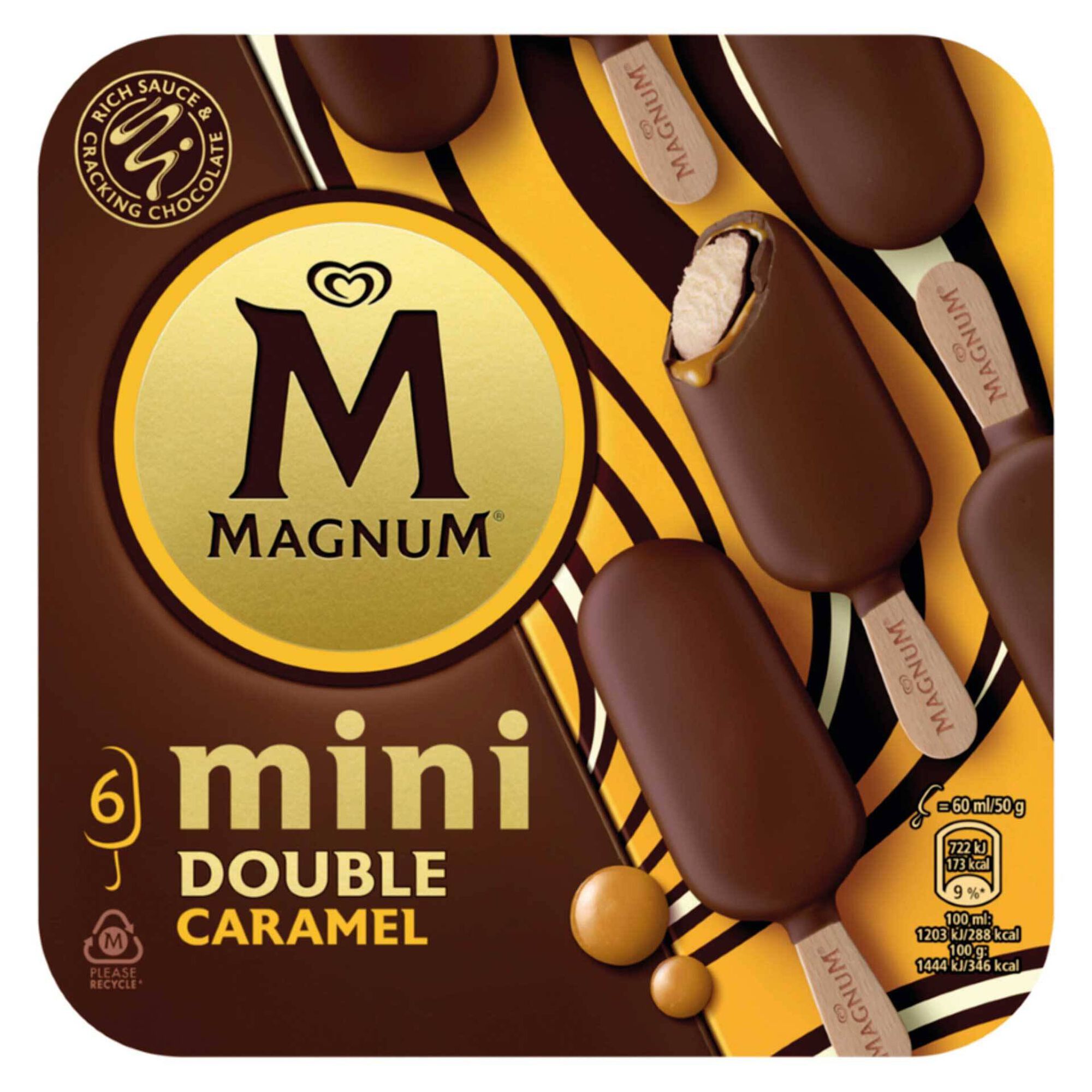 Gelado Mini Double de Caramelo Gelado Mini Double de Caramelo