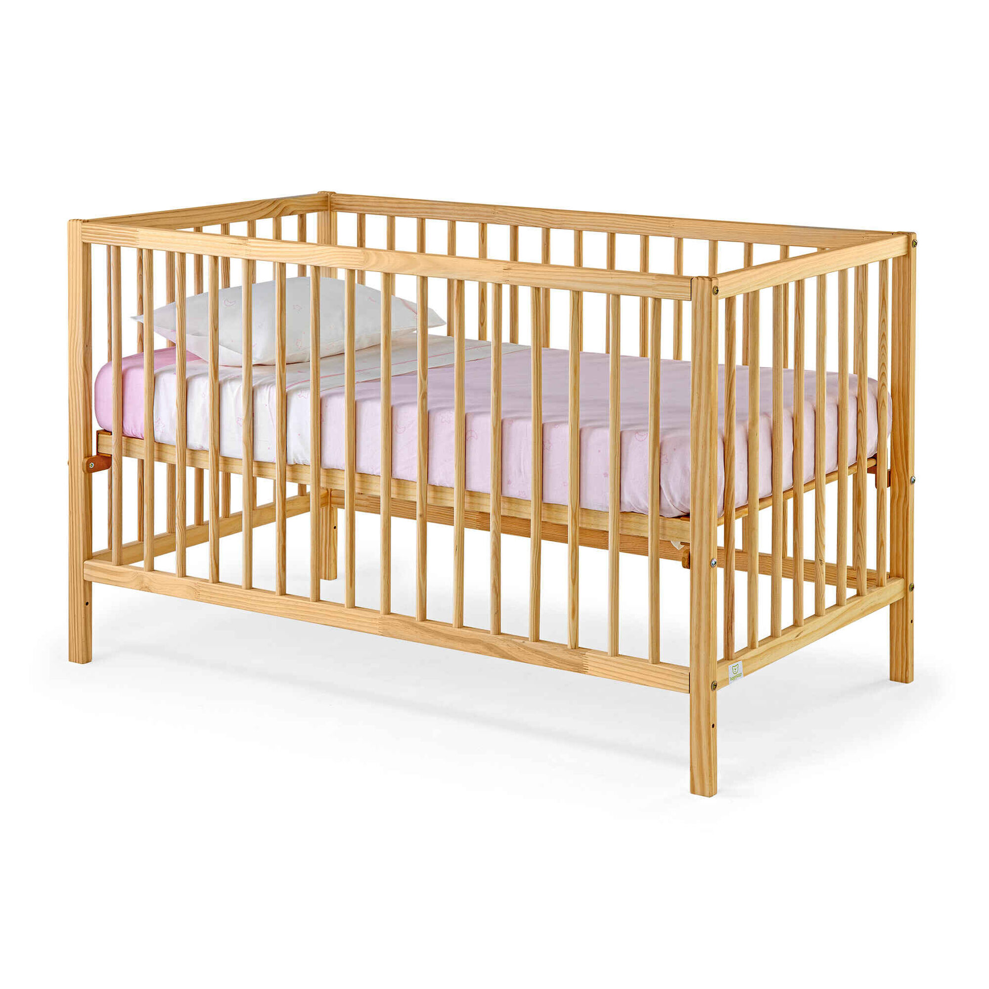 Cama de Grades Madeira Happy Bear