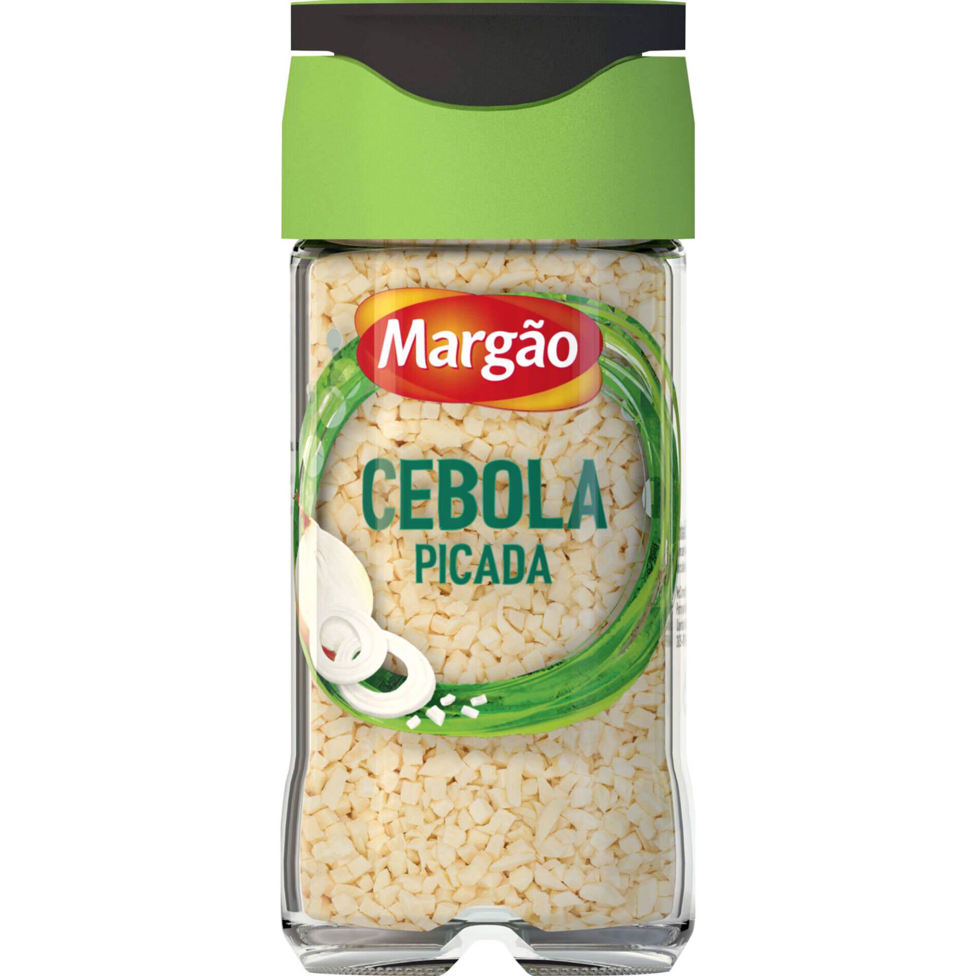 Cebola Picada em Frasco Marg&atilde;o