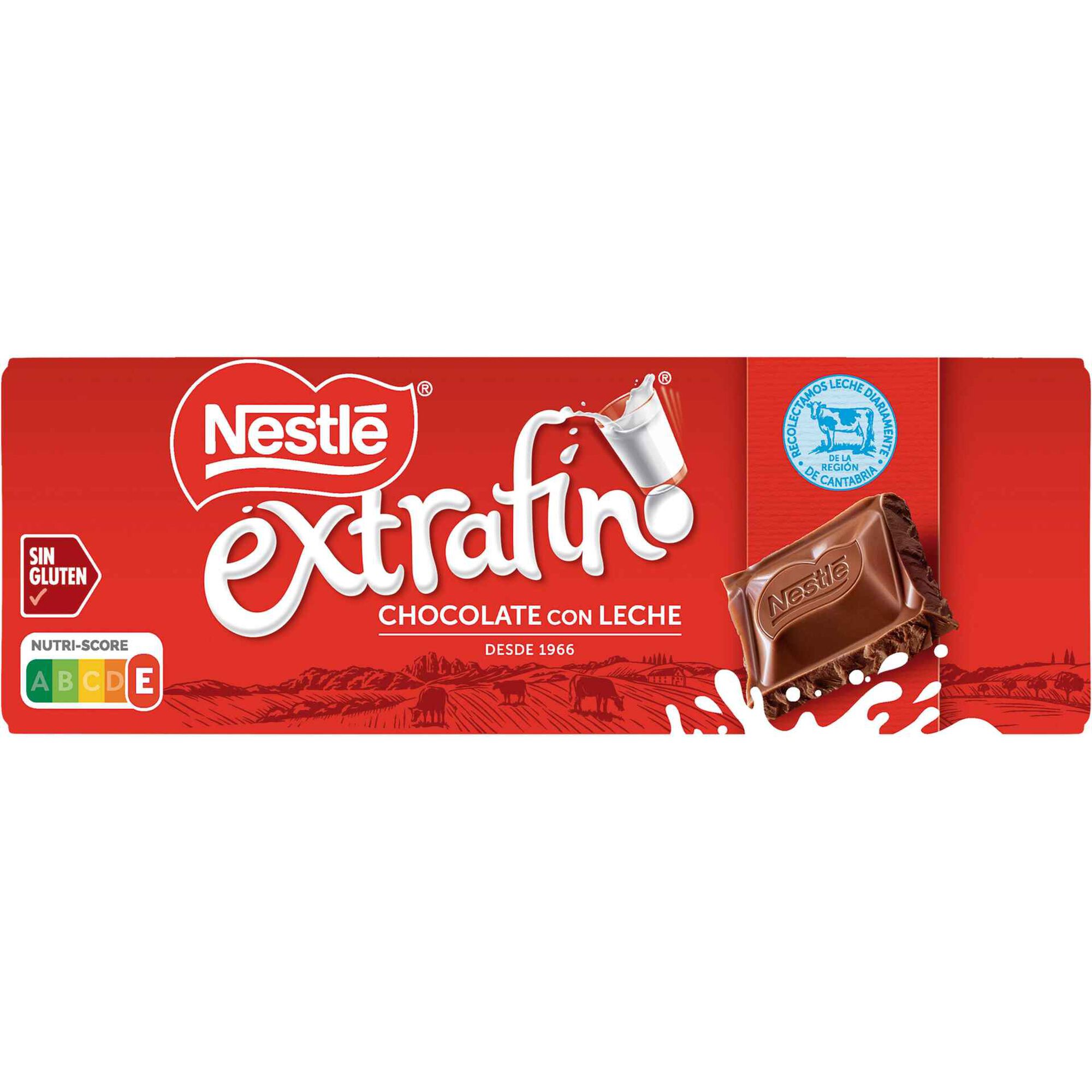 Tablete de Chocolate de Leite Extrafino sem Glúten