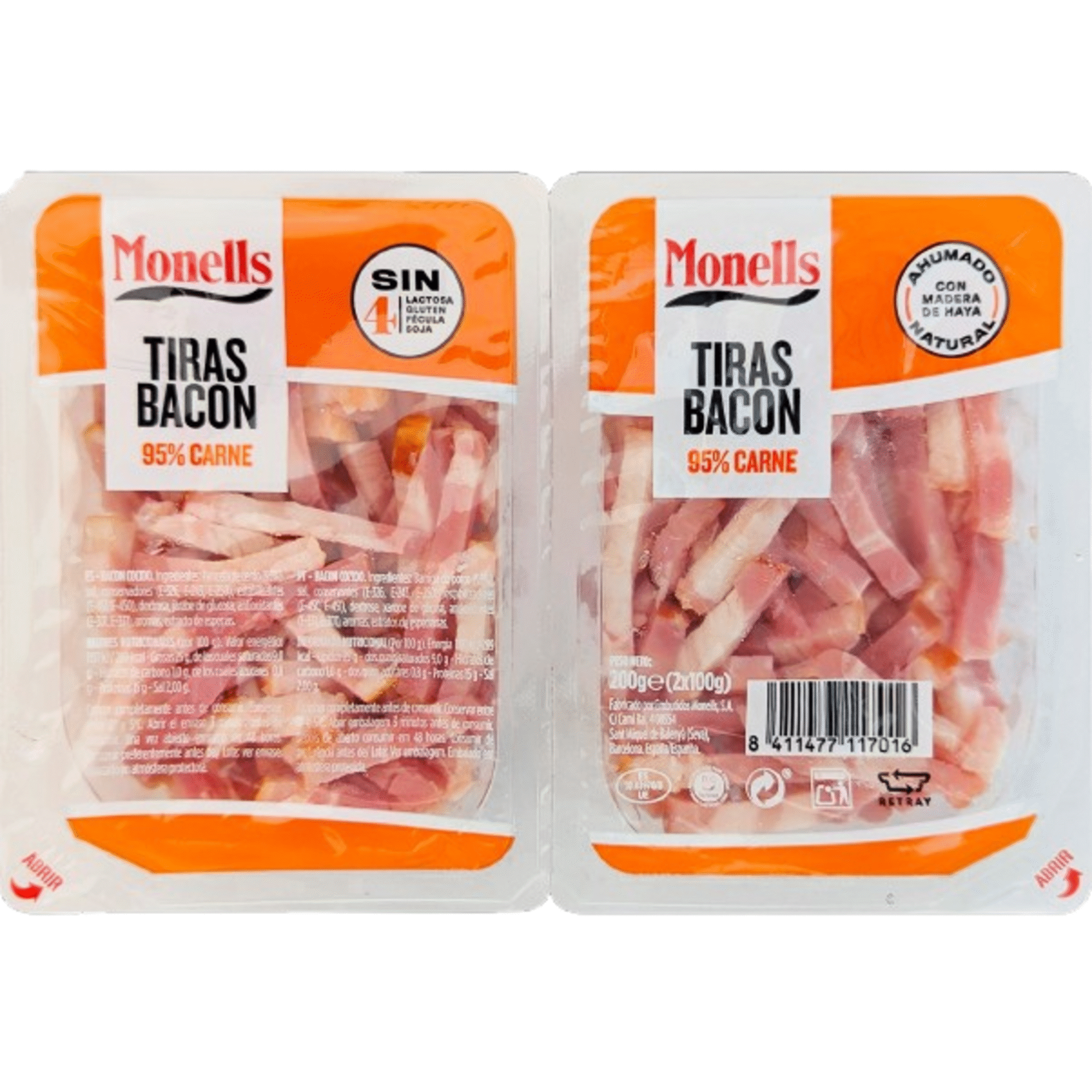 Tiras de Bacon Monells