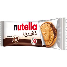 Bolachas Recheadas com Chocolate e Avel&atilde;s Nutella