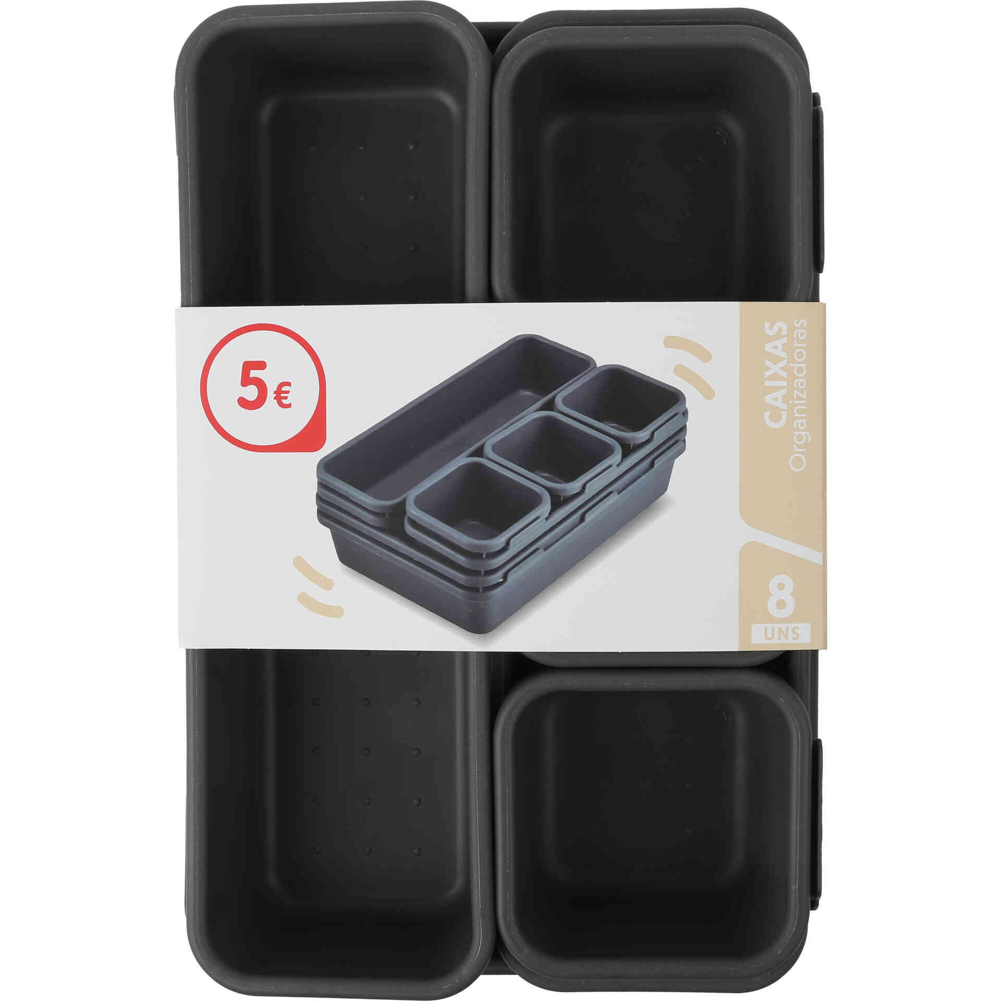 Conjunto 8 Pe&ccedil;as de Organiza&ccedil;&atilde;o Bazar&atilde;o