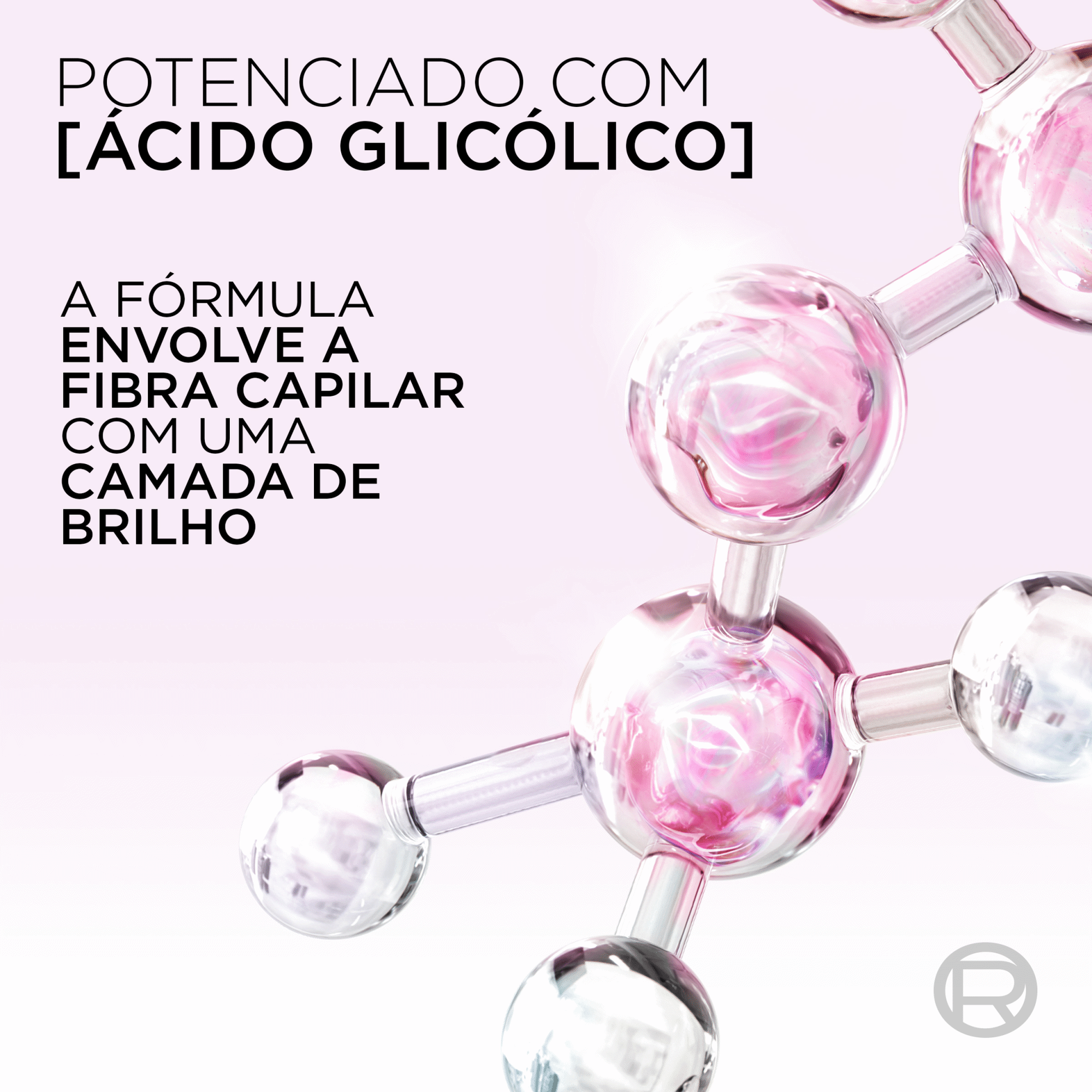 Condicionador Glycolic Gloss Brilho L'Or&eacute;al Paris Elvive