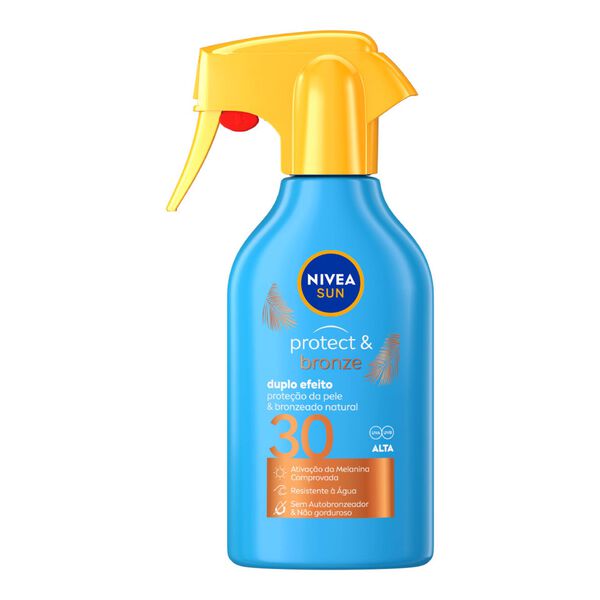 Protetor Solar Spray Protect & Bronze Familiar FPS 30 Nivea Sun