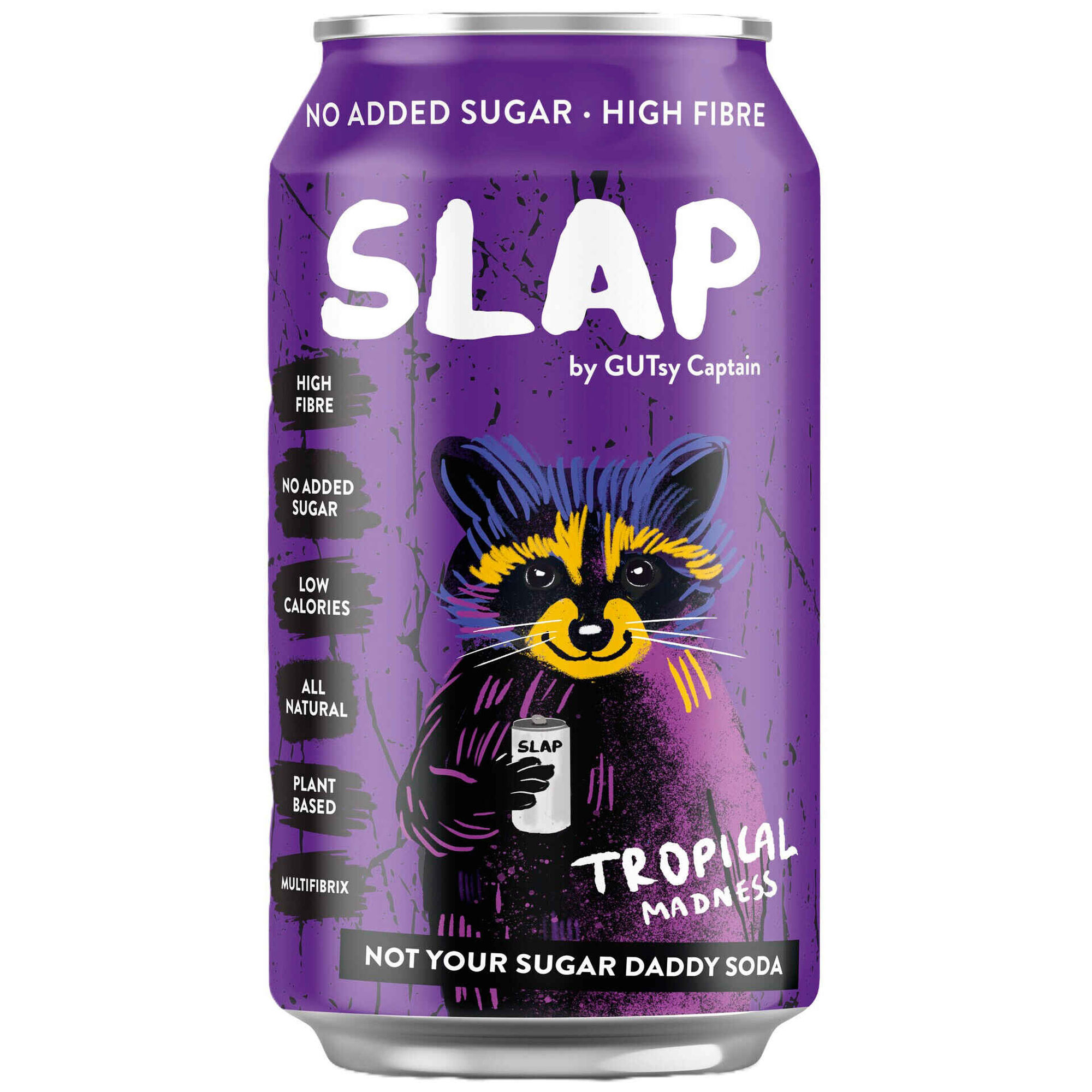 Refrigerante com G&aacute;s em Lata Slap Tropical Madness The Gutsy Captain
