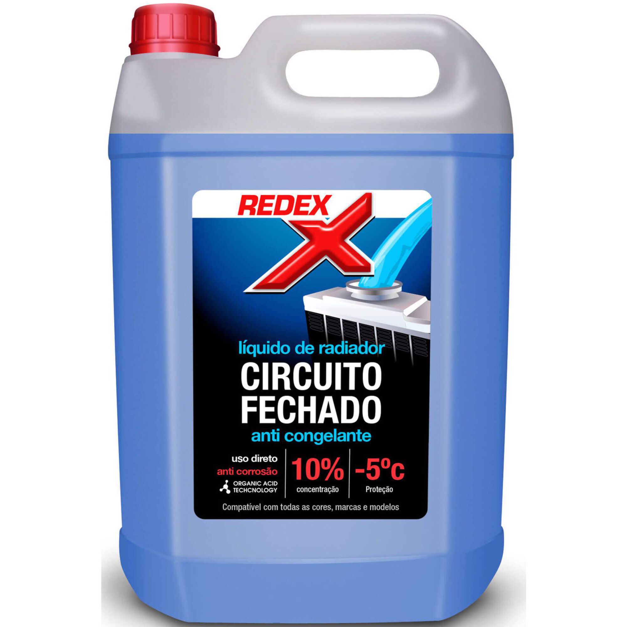 Líquido Radiador -5°C Azul