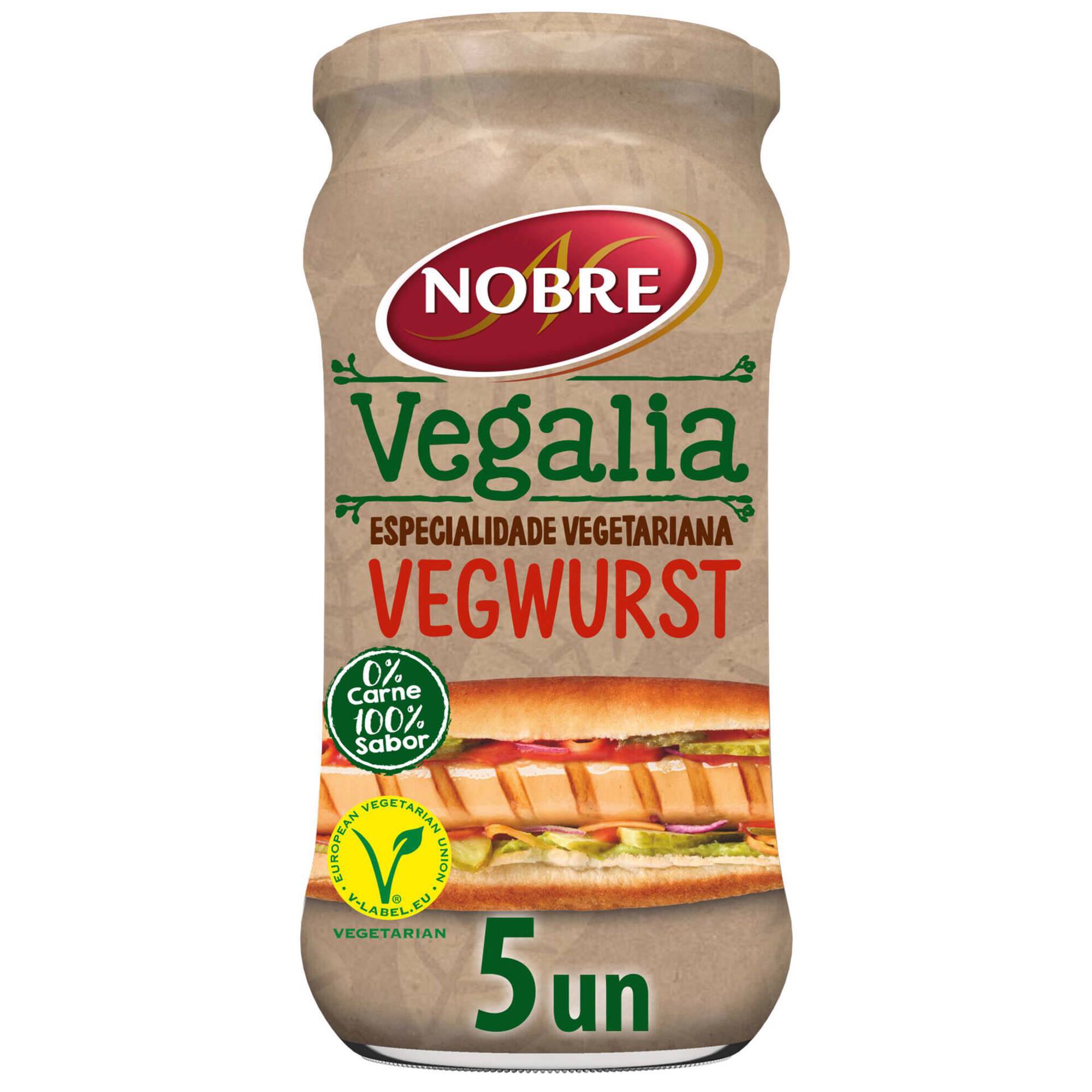 Especialidade Vegwurst Frasco sem Glúten