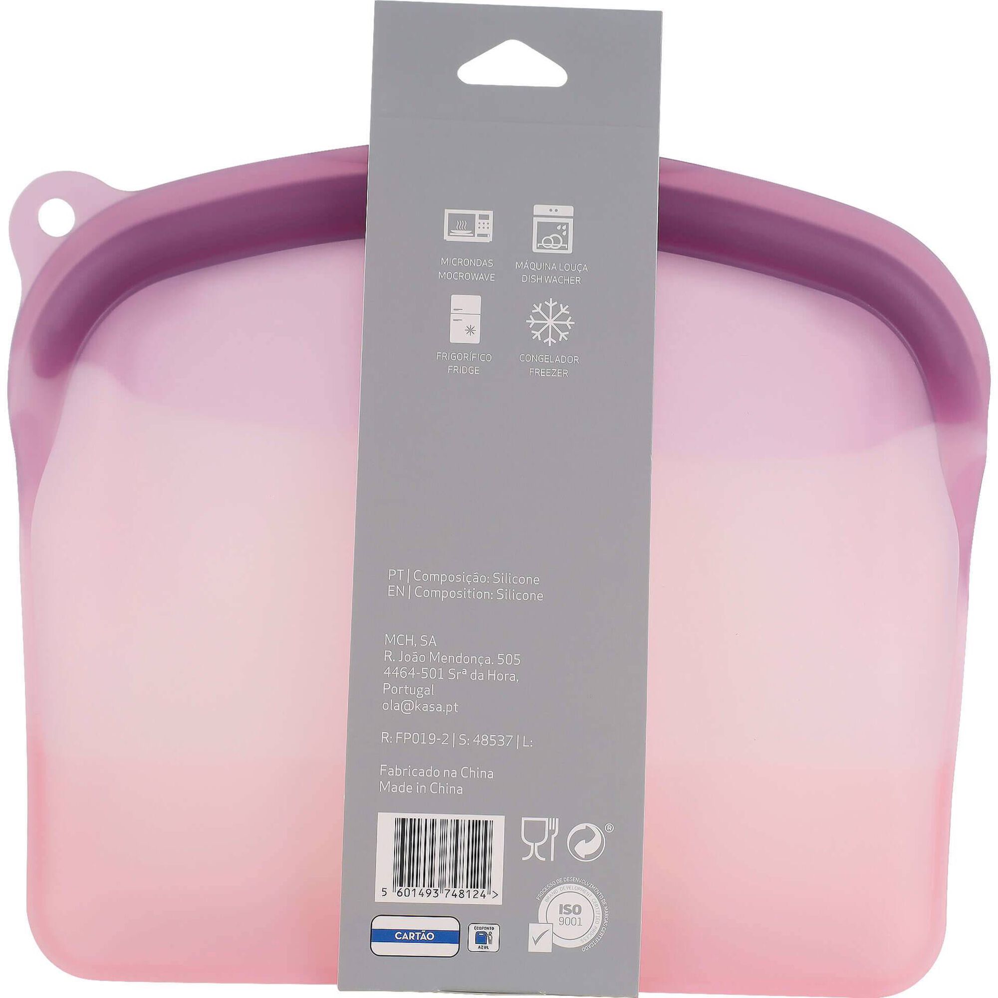 Saco Lanche Silicone 1200ml Colors Degradé