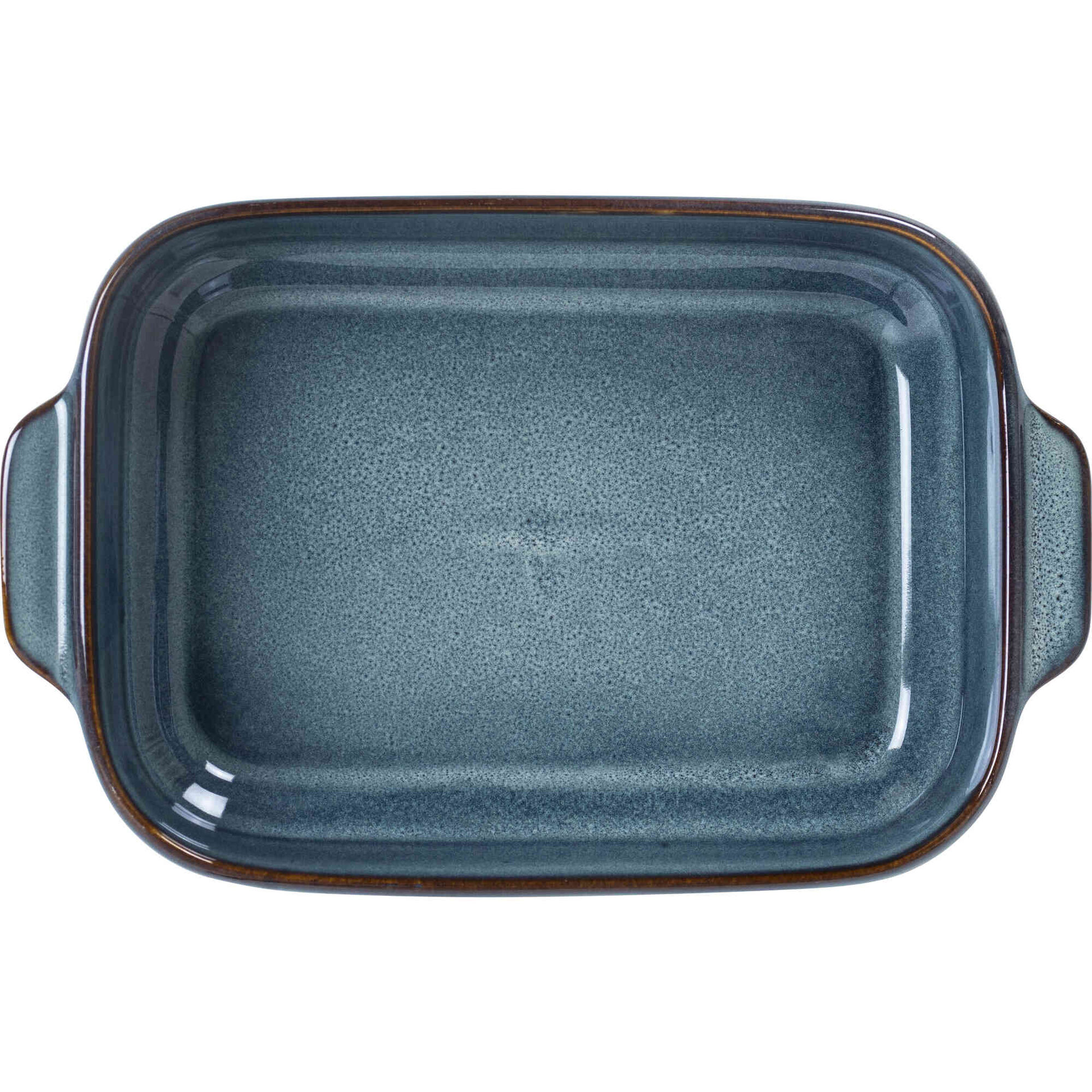 Assadeira Retangular Reativo 27x18cm Azul Kasa