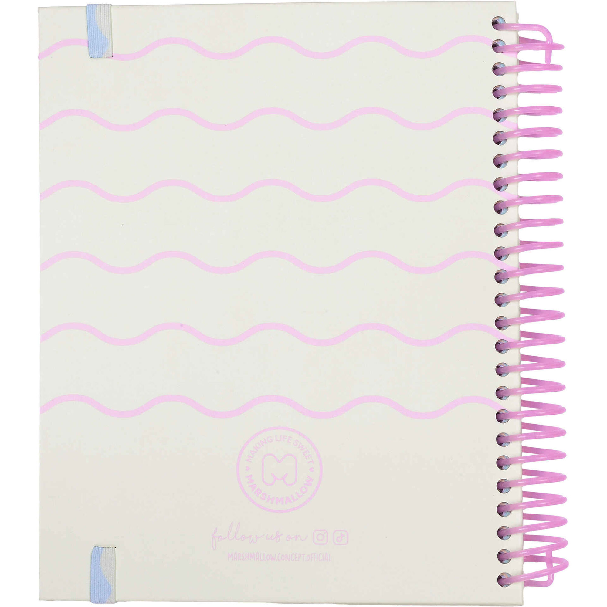 Agenda Escolar 26/27 A5 Espiral 12 Meses Marshmallow