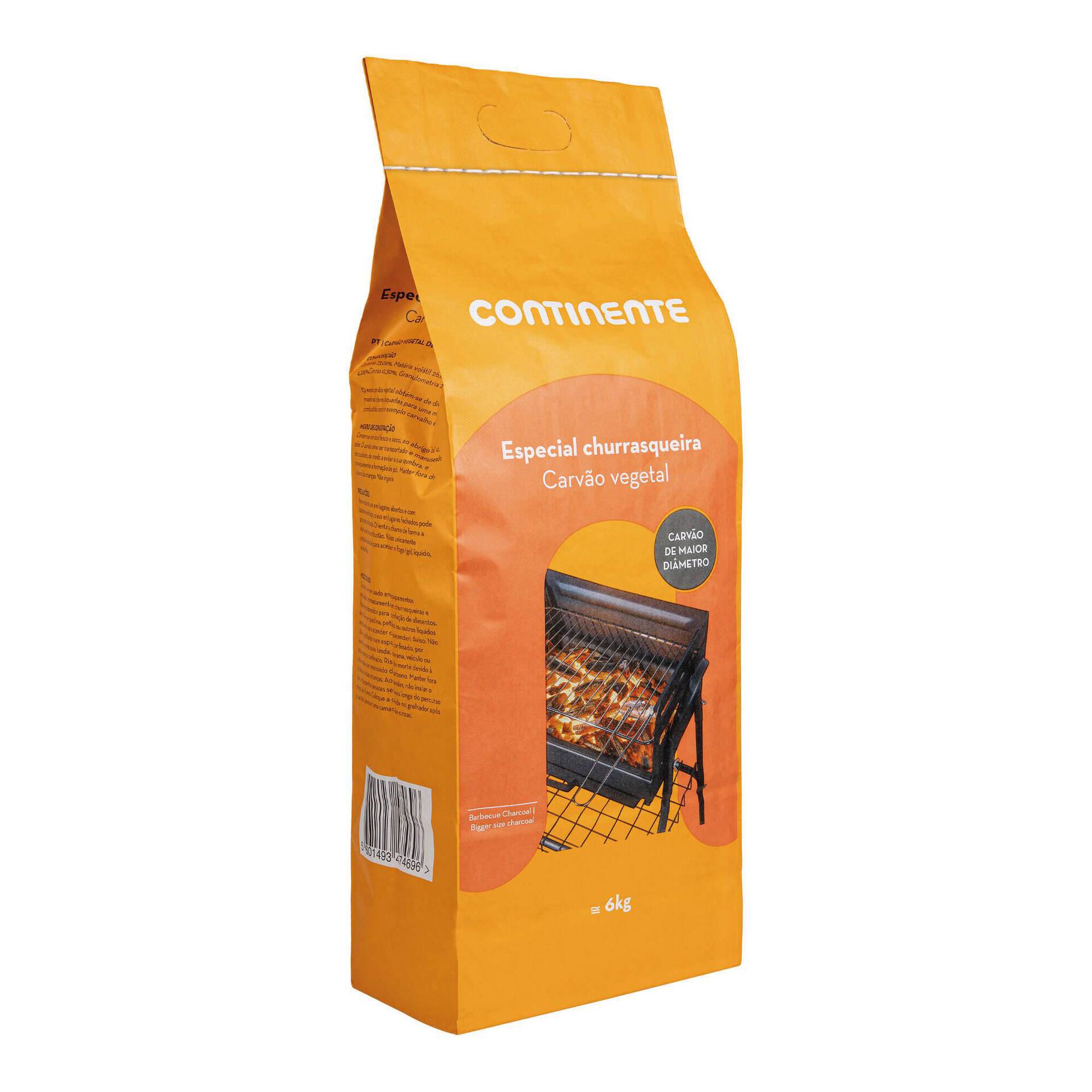 Carv&atilde;o Churrasqueira (Maior di&acirc;metro) Pack Poupan&ccedil;a Continente