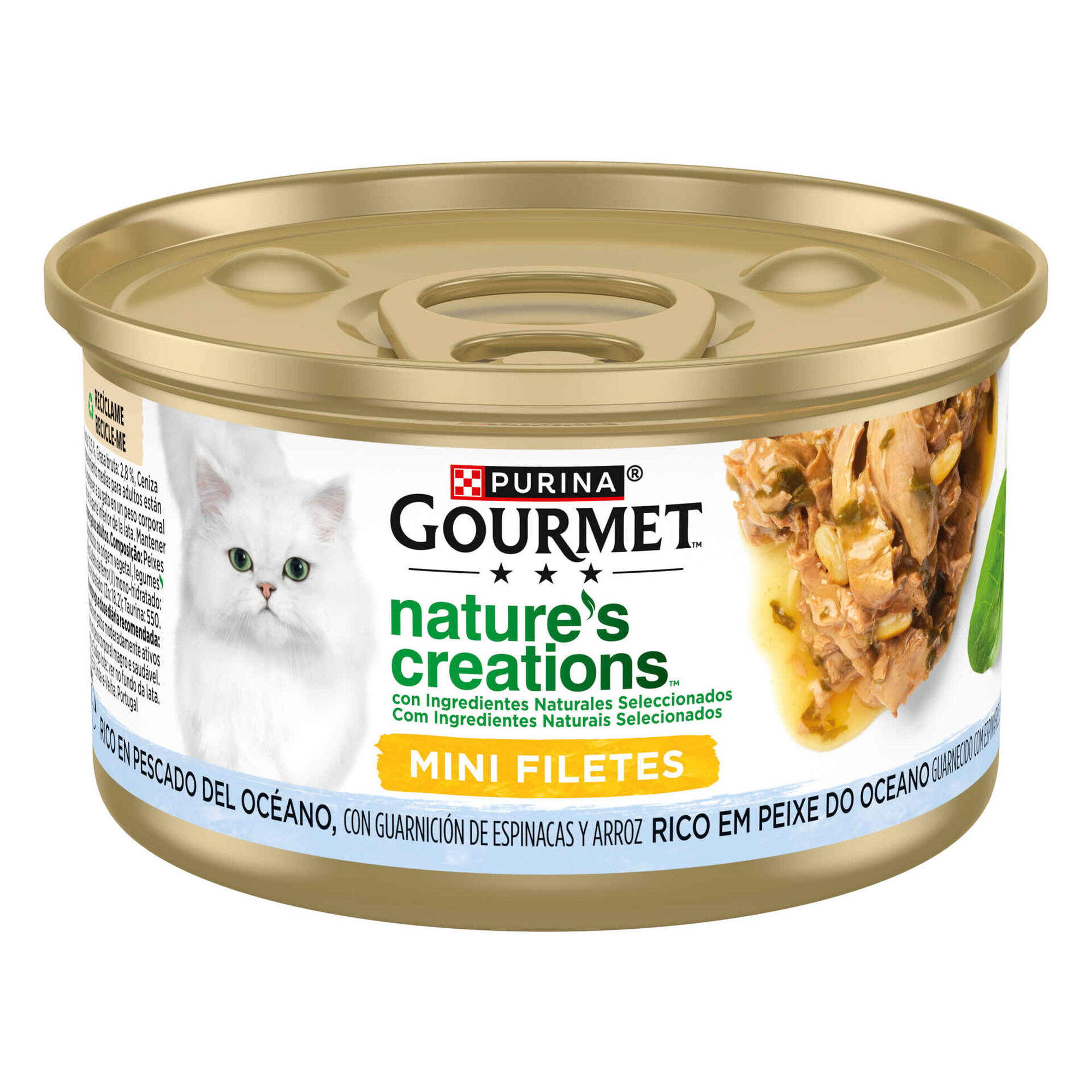 Comida Húmida para Gato Adulto Peixe Lata Comida Húmida para Gato Adulto Peixe Lata