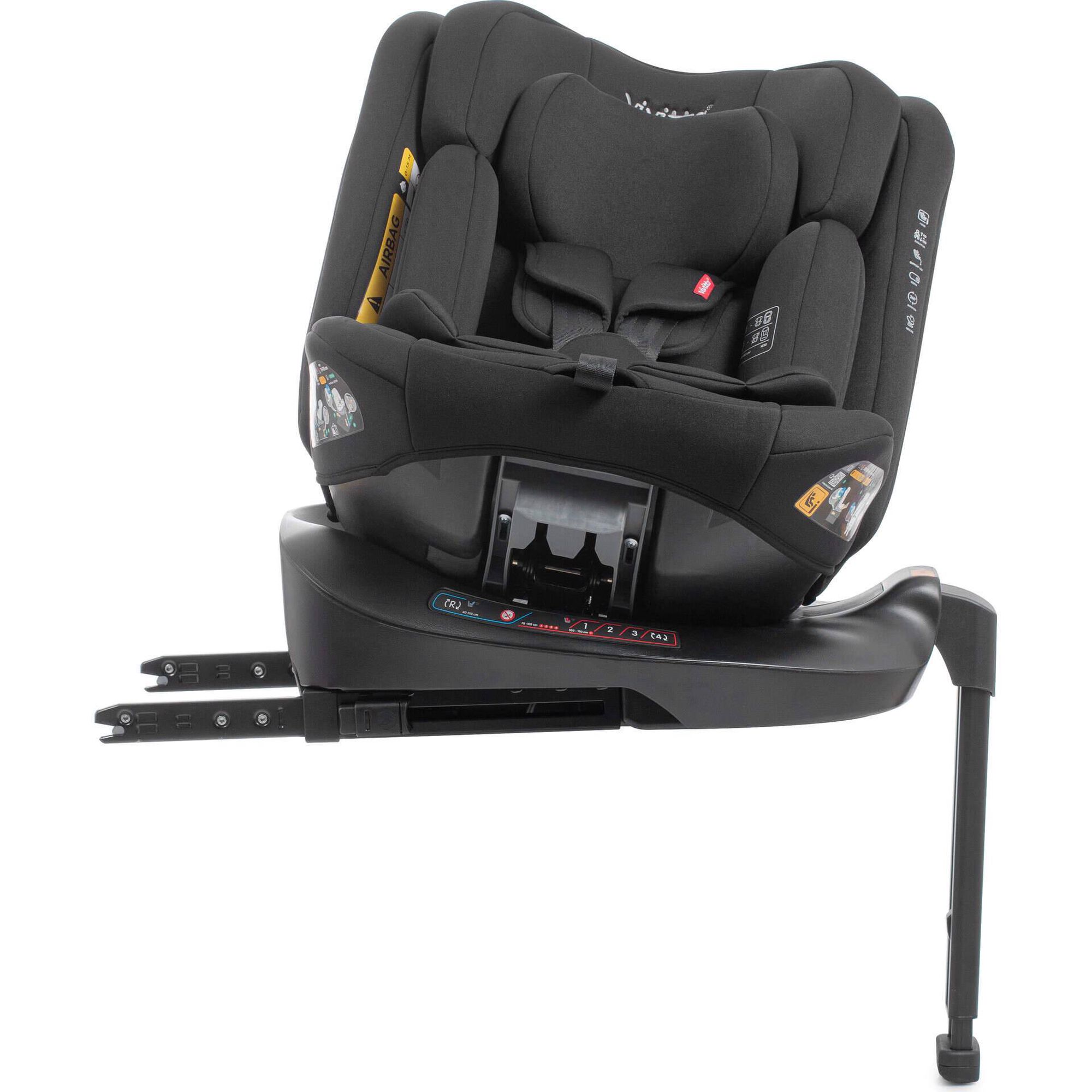 Cadeira Auto I-Size 40-150cm Isofix Rotativa com Pata Vivitta