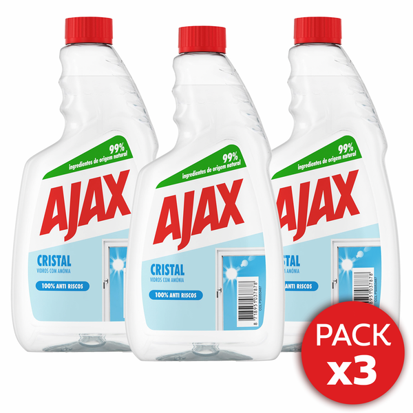 Limpa Vidros Recarga Cristal Ajax