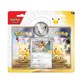 Pok&eacute;mon - Cartas TCG: Pack 2 Blister 30 Anos