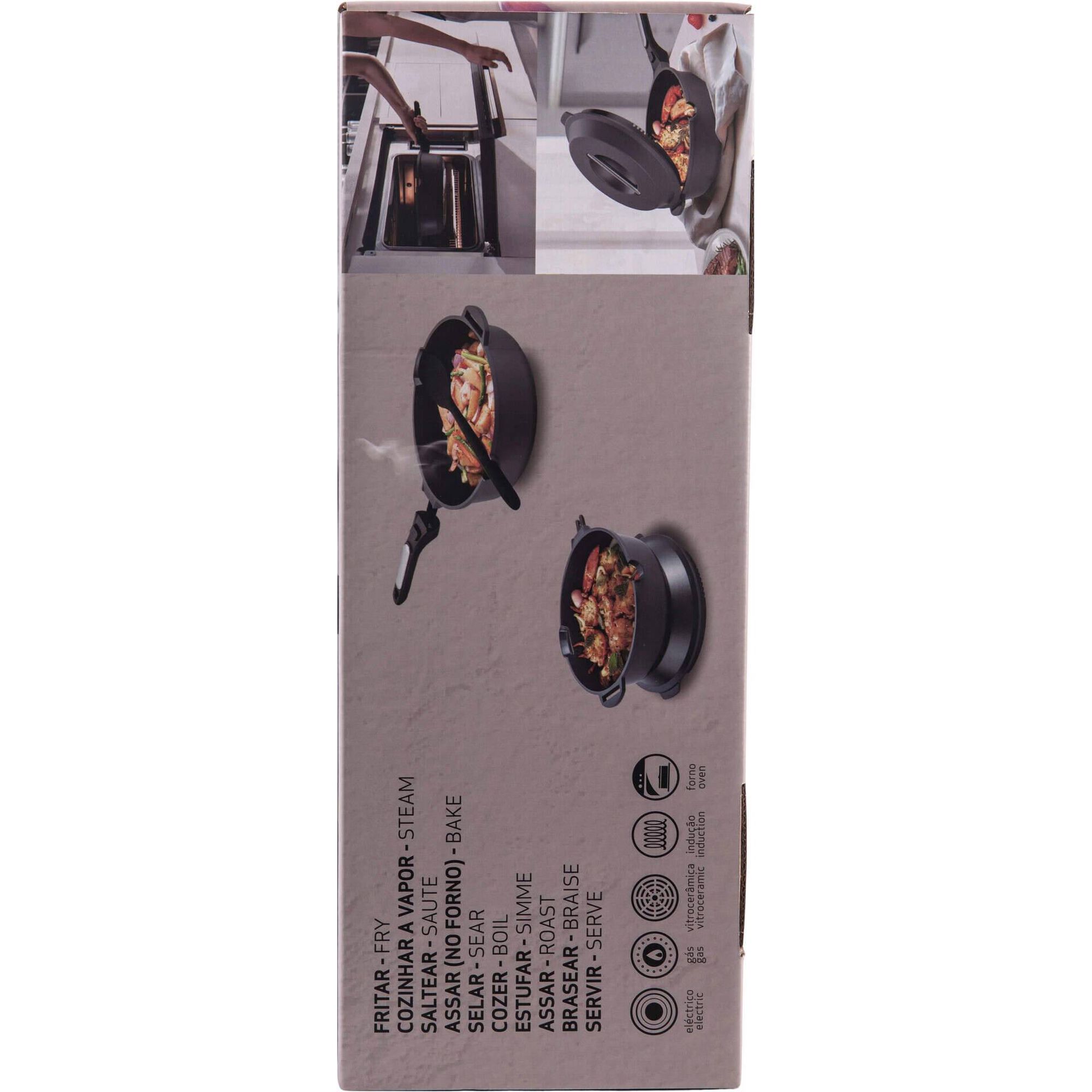 Set Multifun&ccedil;&otilde;es 10 em 1 Omnicook Preto Kasa