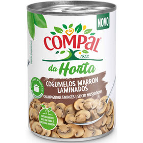 Cogumelos Marron Laminados Compal