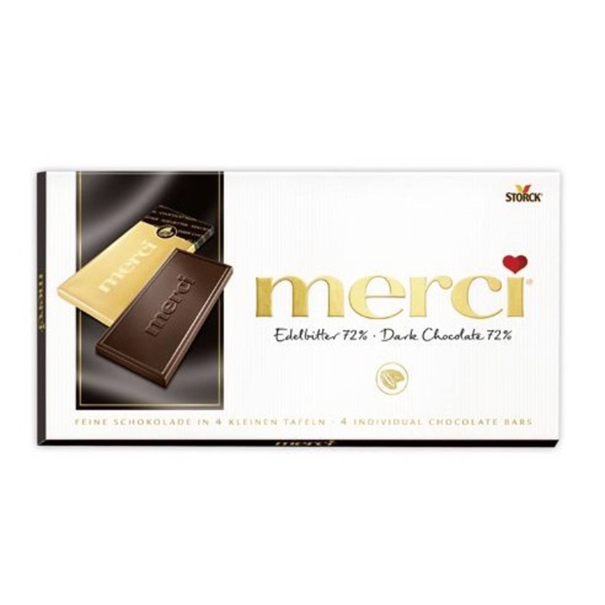 Tablete de Chocolate Negro 72% Cacau Merci