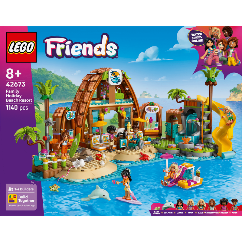 LEGO Friends - Resort de praia de férias em família - 42673