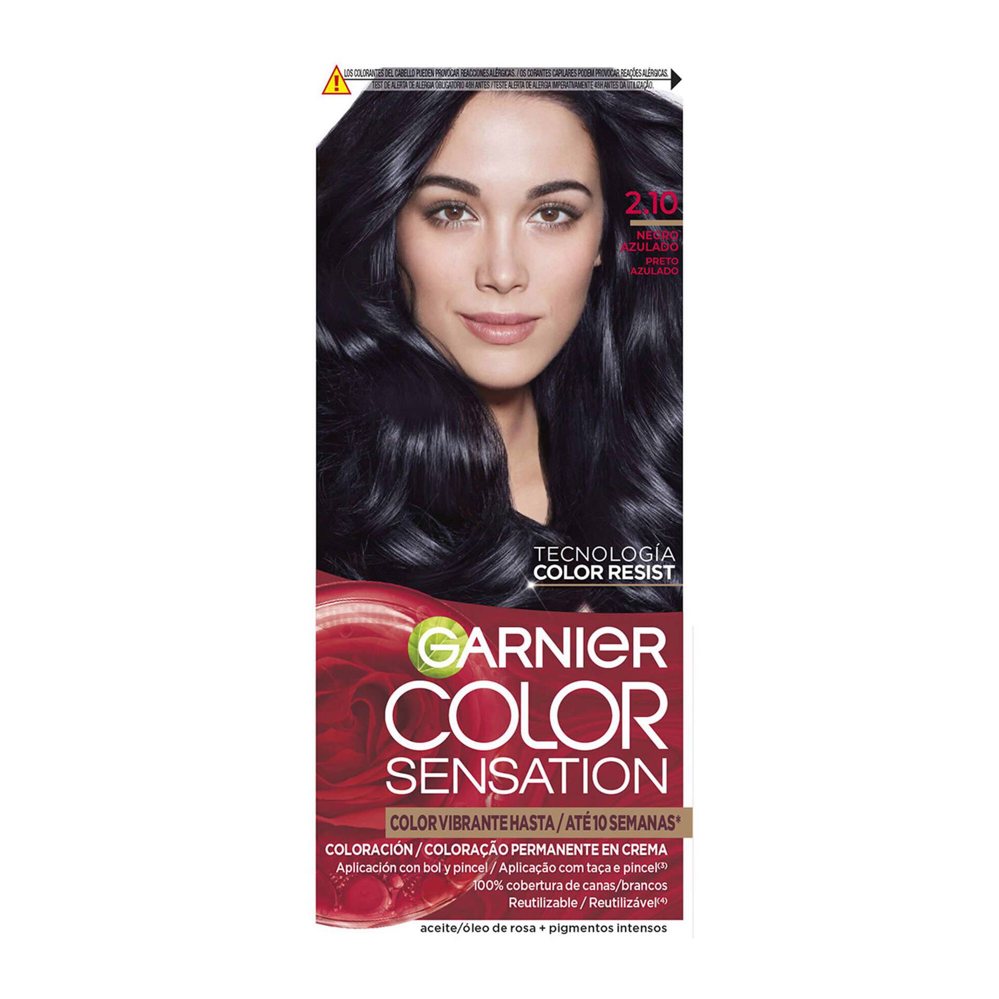 Coloração Permanente Color Sensation Preto Azulado 2.1